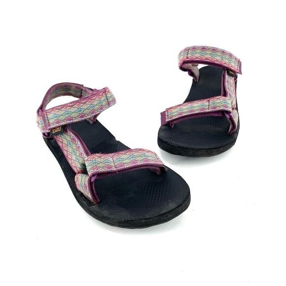 Teva Original Universal Miramar Fade Dark Purple Sandals - Picture 1 of 6